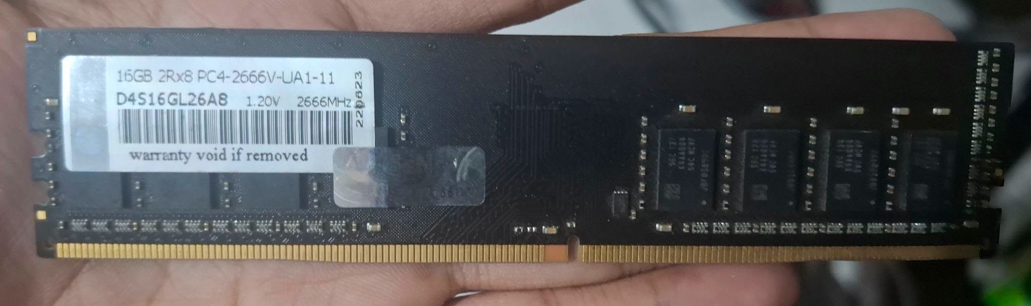 Ram PC 16GB DDR4 2666mhz Vgen