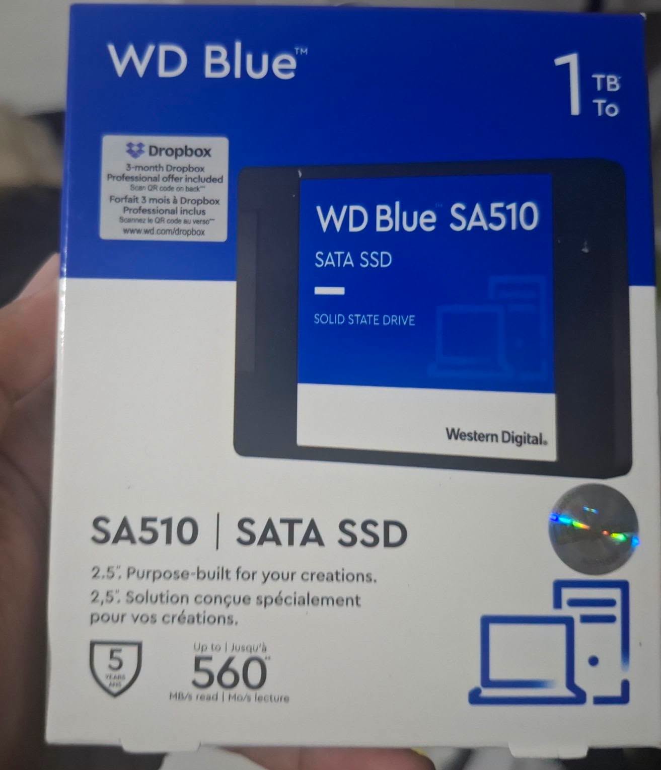 SSD WD blue 1tb